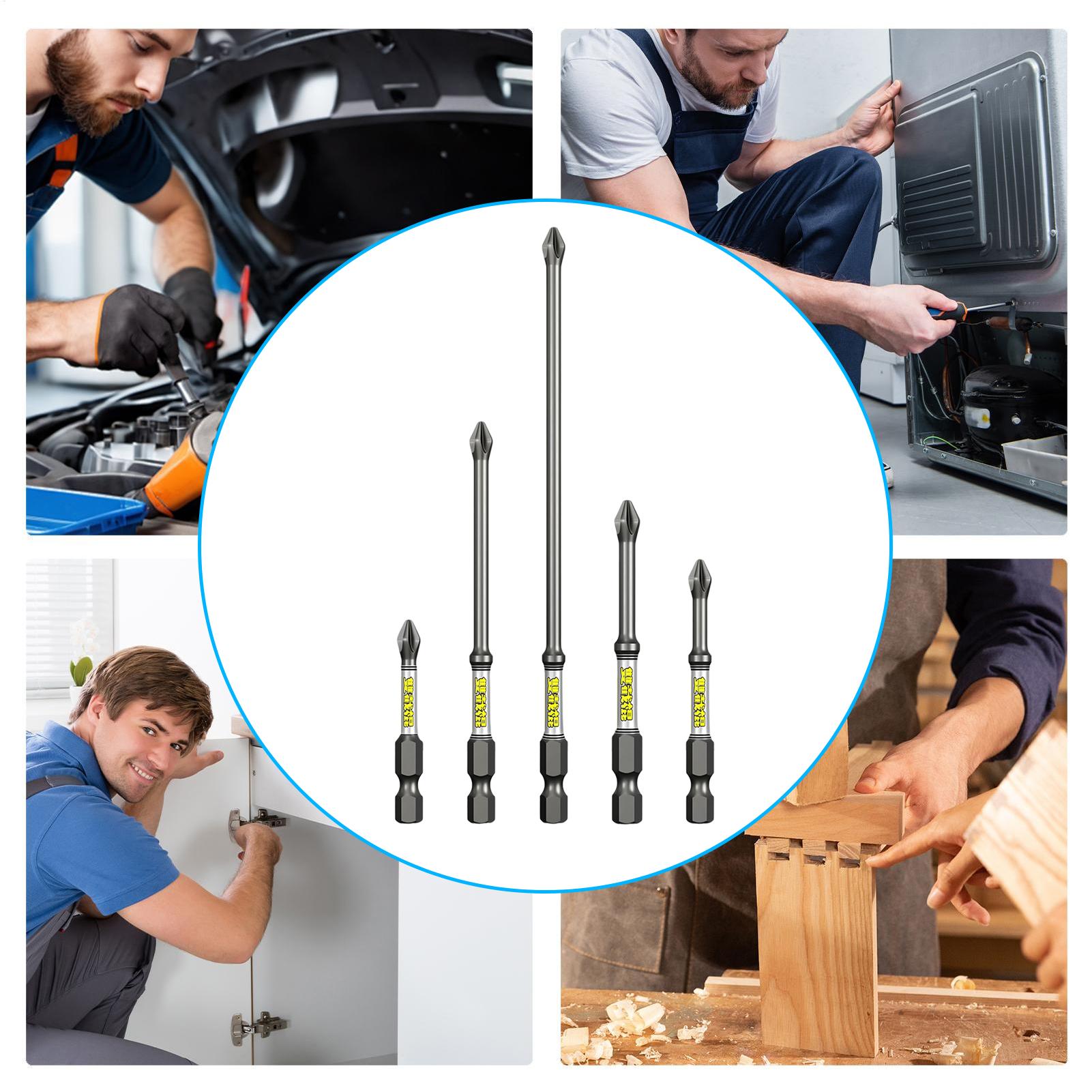 Drill Screwdriver Bit Set 5-Pi - đánh giá và giá Tools Workshop