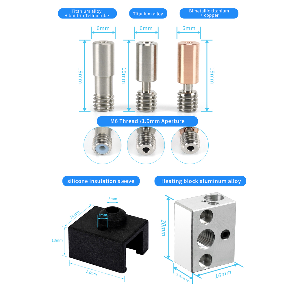 Ender-3 S1 High Heating Block  - đánh giá và giá Creality Printer K1