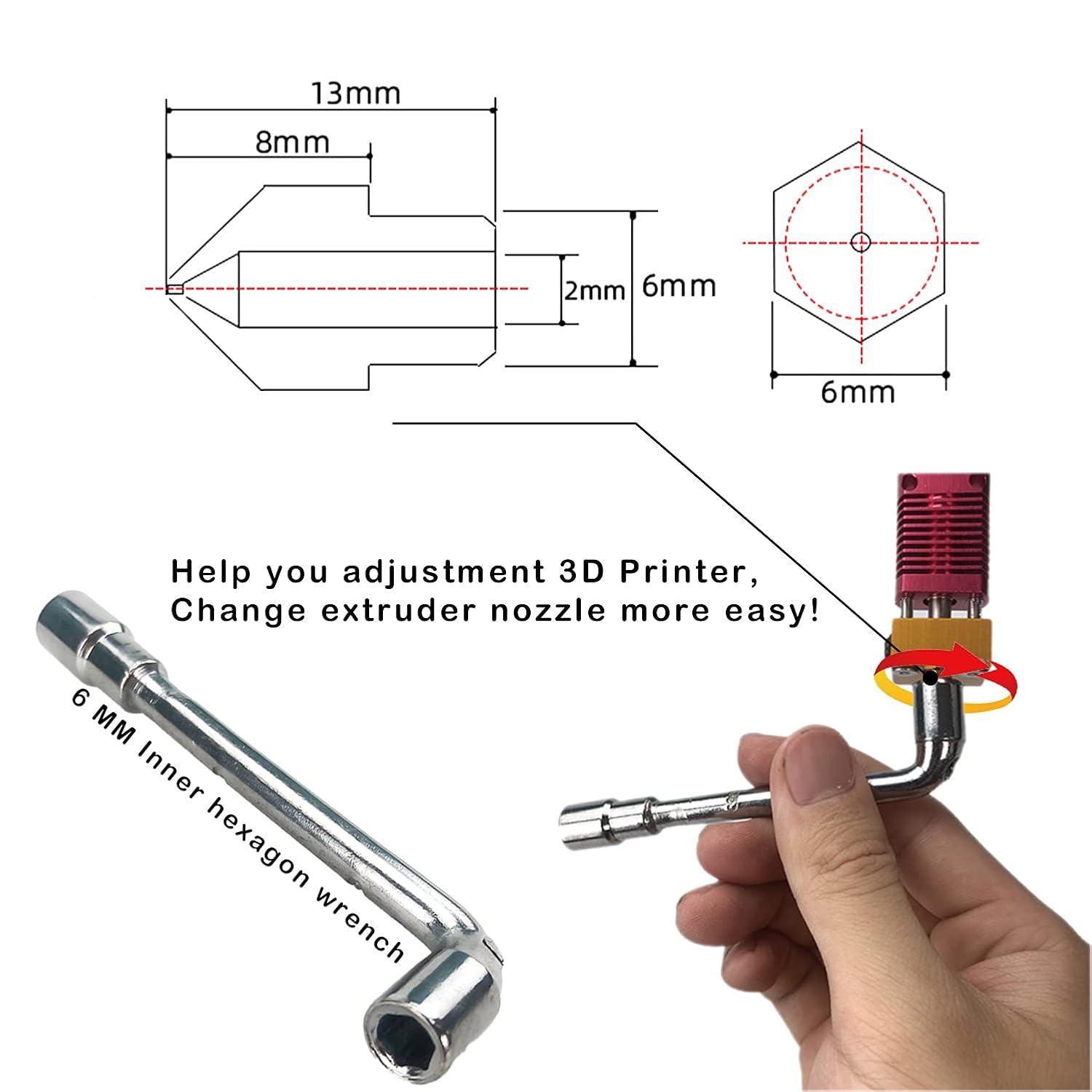 CREALITY 20 Pcs MK8 Brass Nozz - đánh giá và giá Creality Printer K1