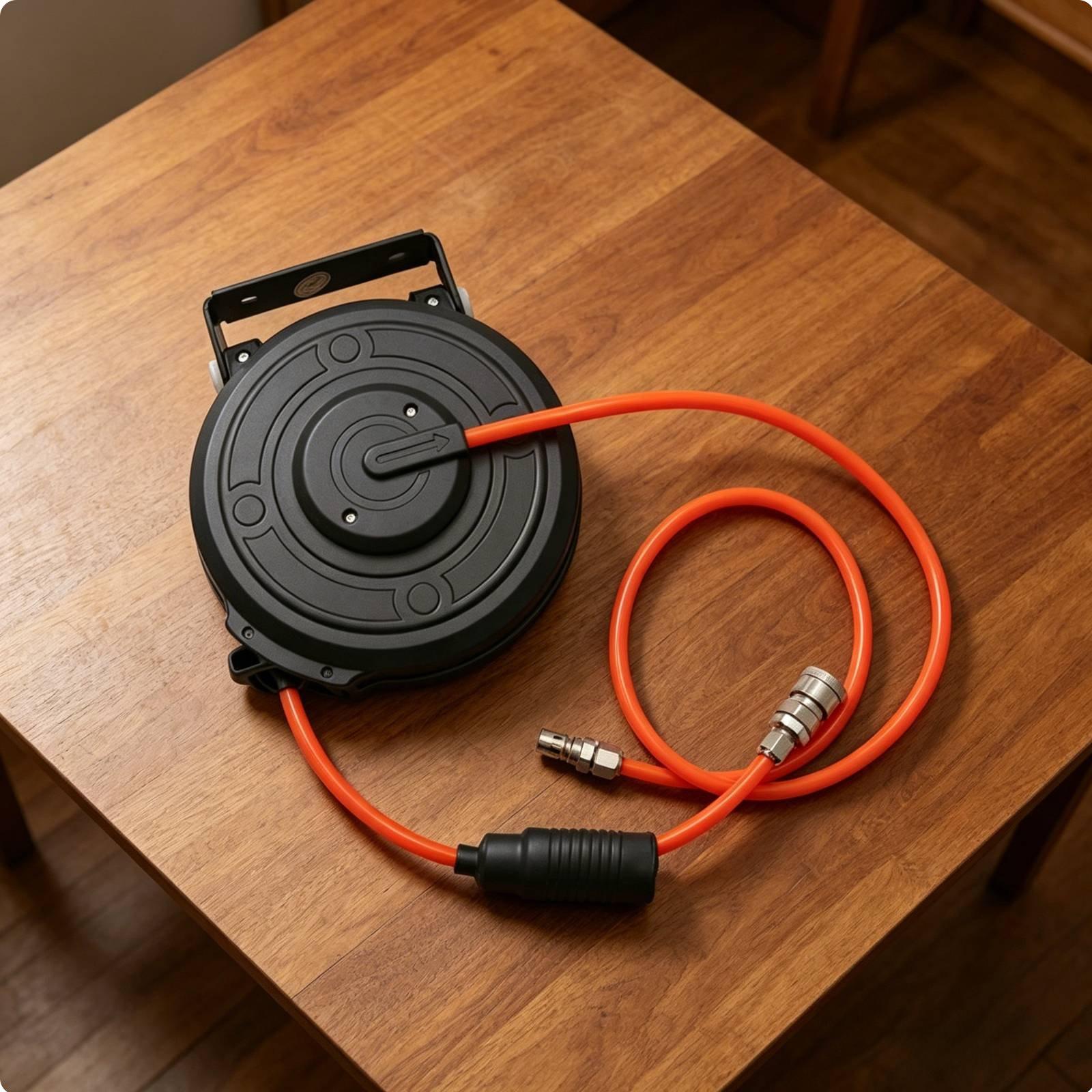Retractable Pneumatic Air Hose - đánh giá và giá Tools Workshop