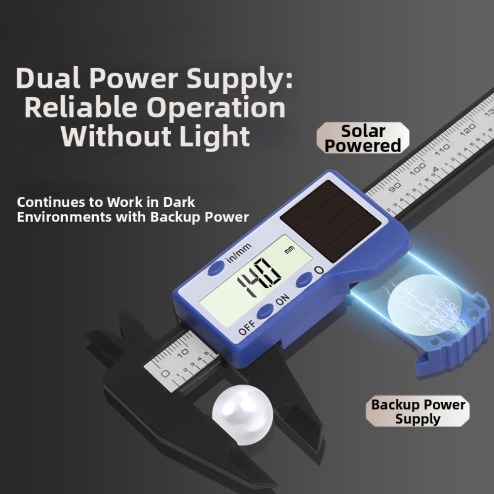 1pc Solar Powered Digital Vern - đánh giá và giá Workshop Tools Engineering