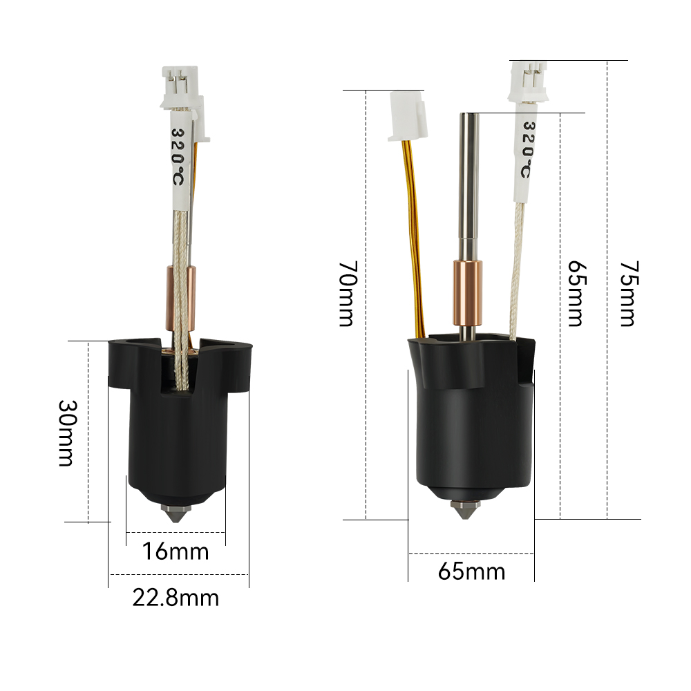 For Creality K1C/K1 Max Hotend - đánh giá và giá Creality Printer K1