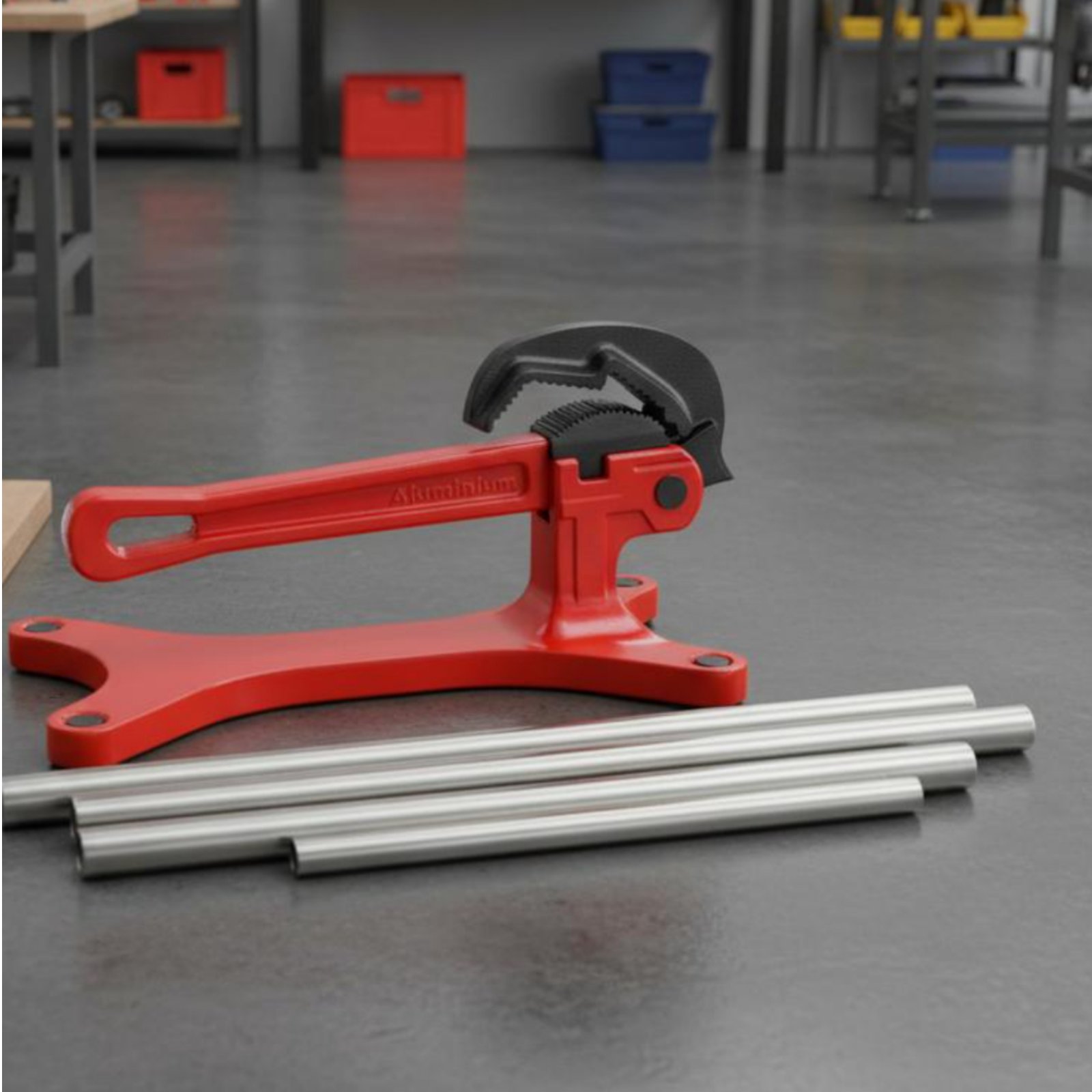 Yoke Pipe Vise Sturdy-Duty Por - đánh giá và giá Tools Workshop