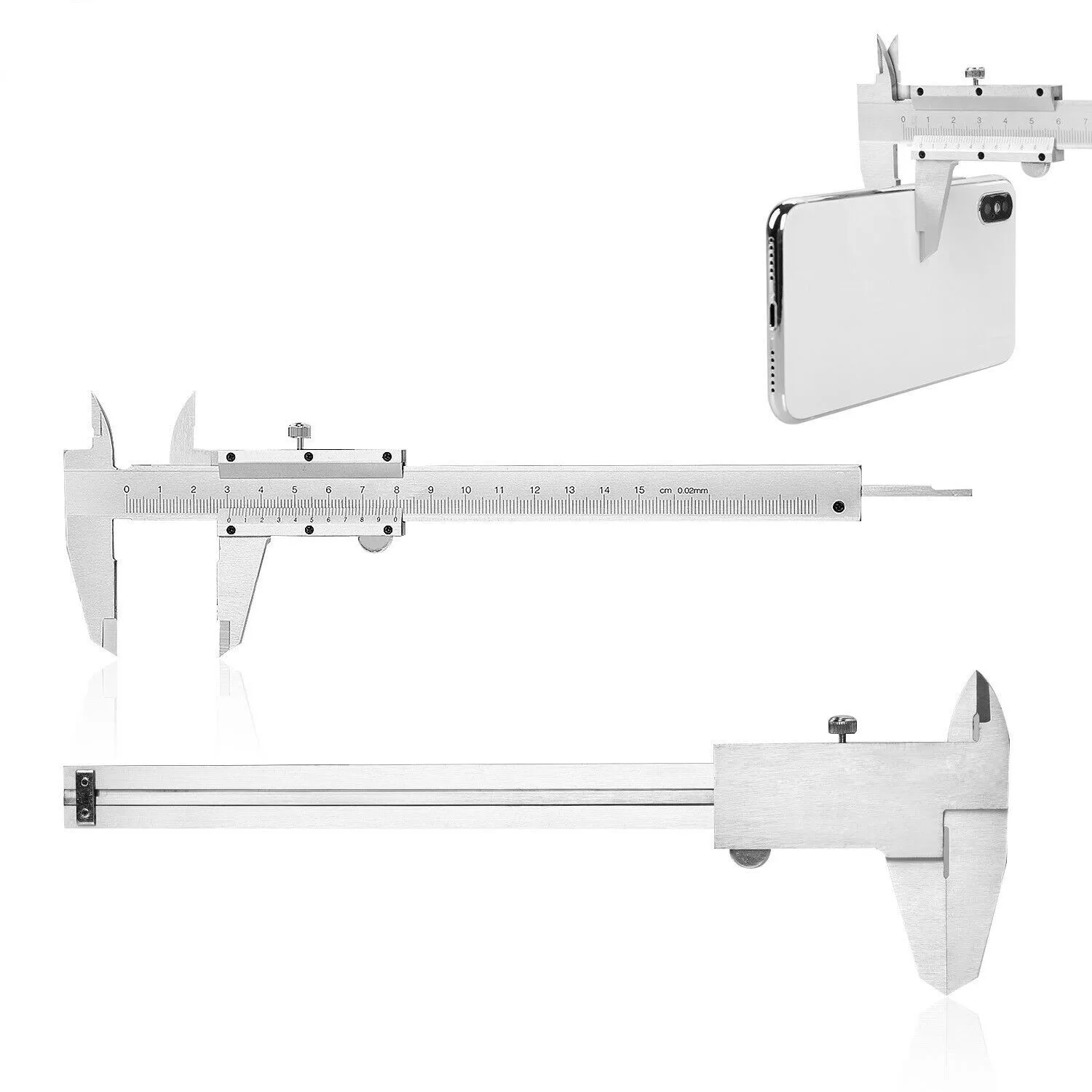0-150mm Vernier Caliper 0.02mm - đánh giá và giá Workshop Tools Engineering