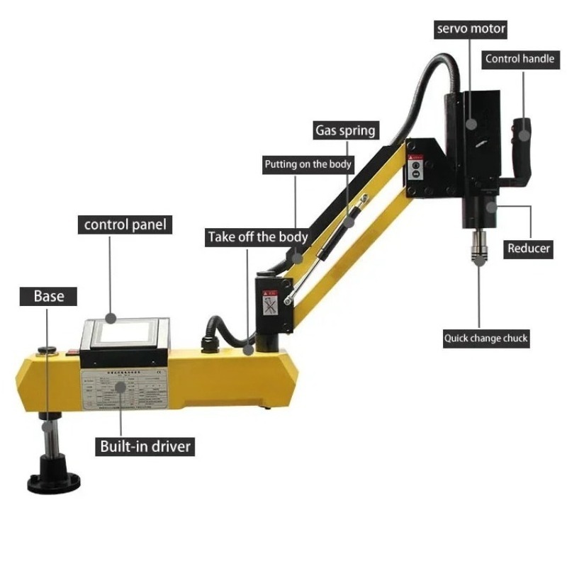 Metal Tapping Machine MR-16 M3 - đánh giá và giá Workshop Tools Engineering