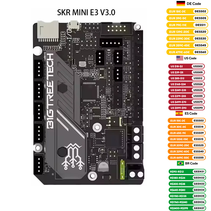 BIGTREETECH SKR MINI E3 V3.0 3 - đánh giá và giá Creality Printer K1