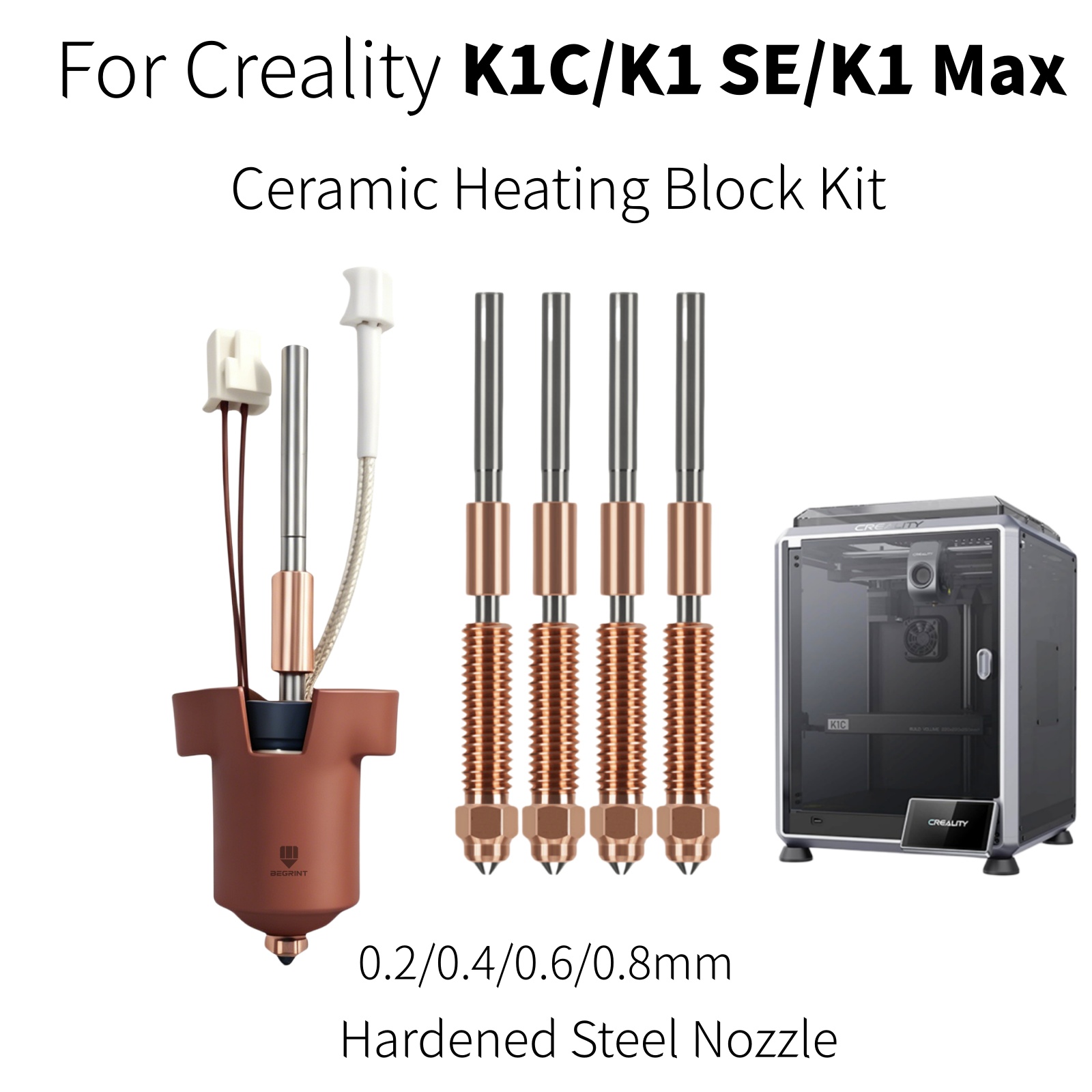 For Creality K1C K1 MAX Hotend - đánh giá và giá Creality Printer K1